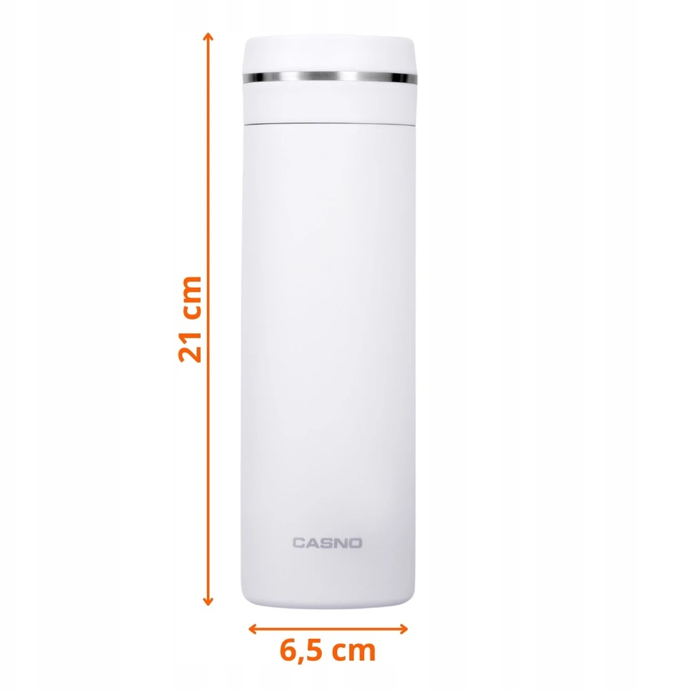 Casno La Plata Peak 450 ml: Termosinė butelių su filtru
