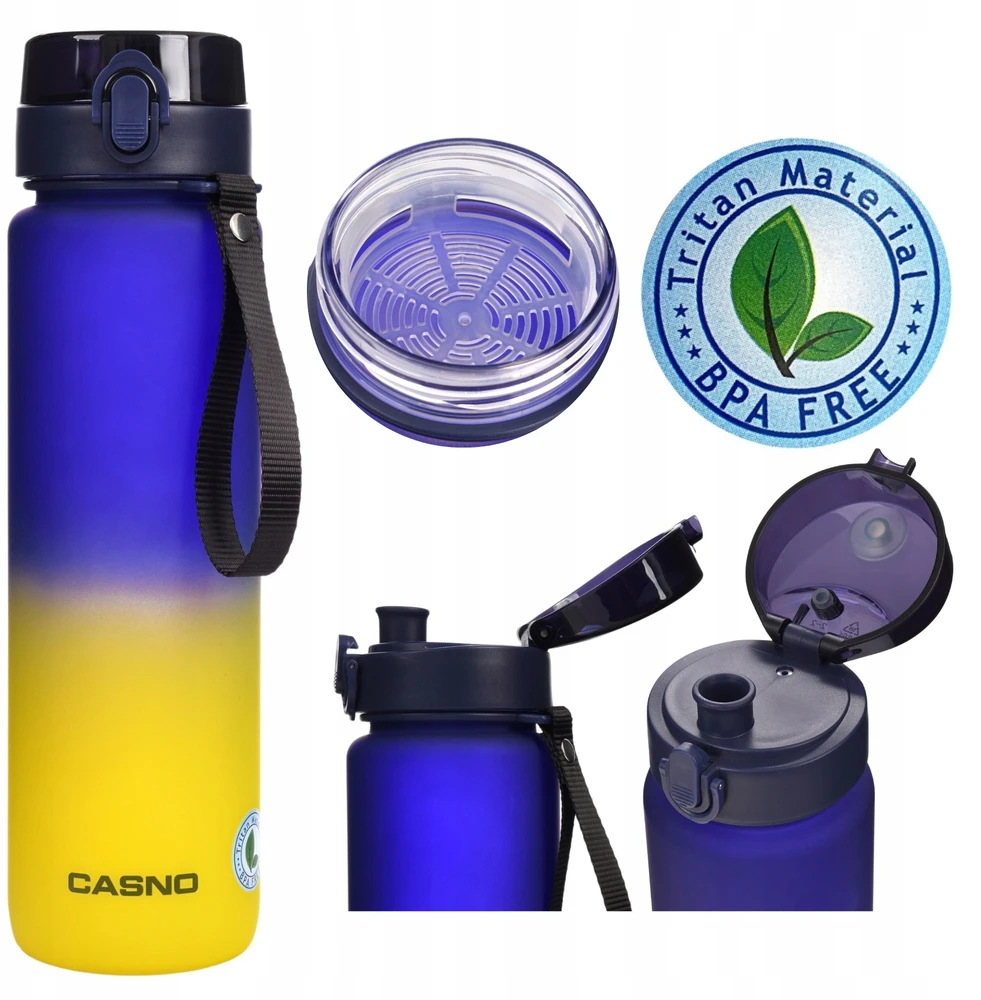 Gertuvė Majestic Sport Casno Missouri Ombre 1050 ml butelis: Tvirta, stilinga, be Bpa