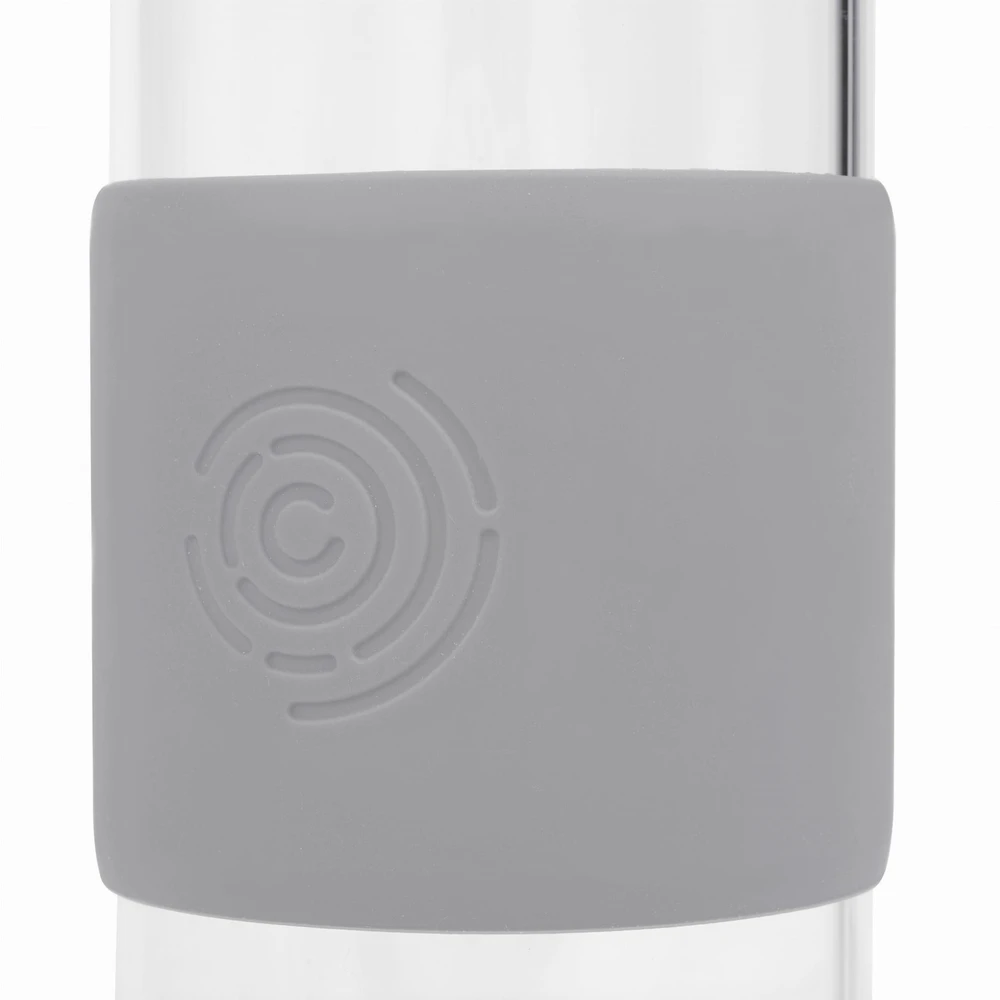 Casno Ontario 520 ml stiklinė gertuvė, pilka