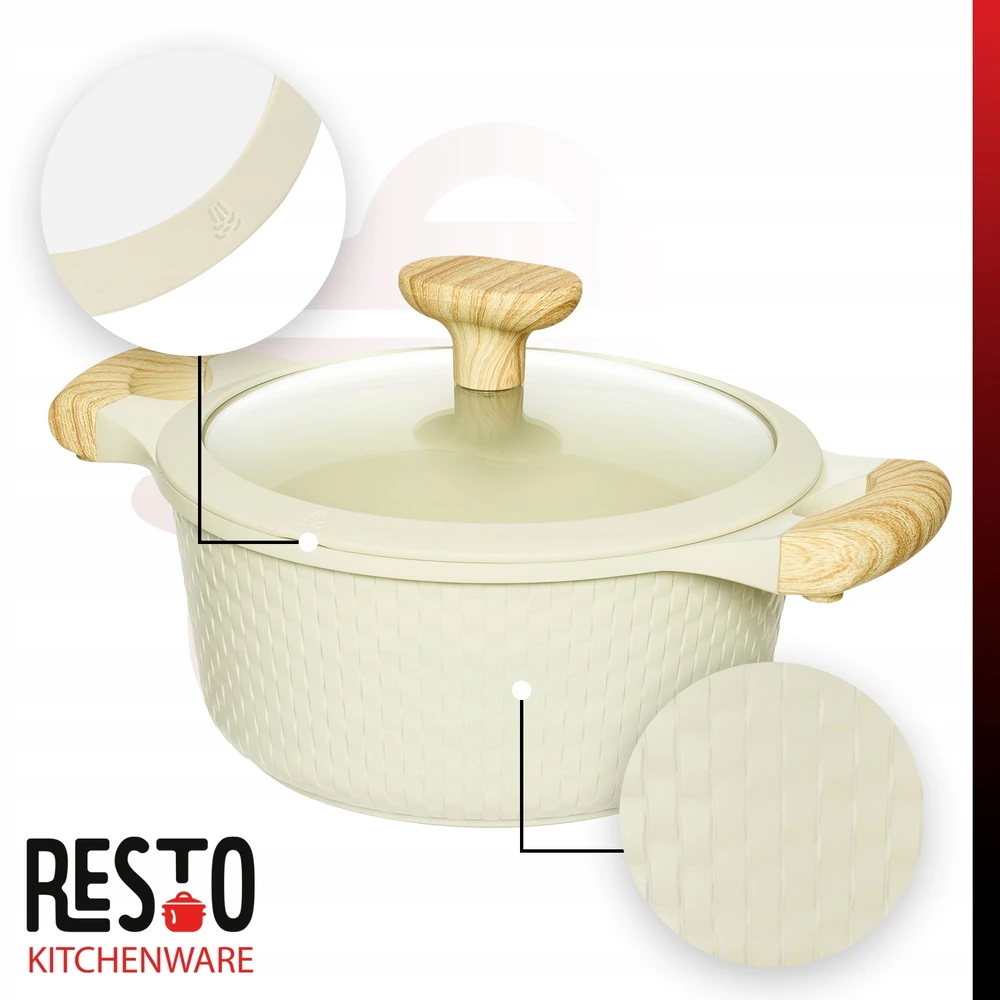 CASSEROLE D20CM 2.4L/93801 RESTO