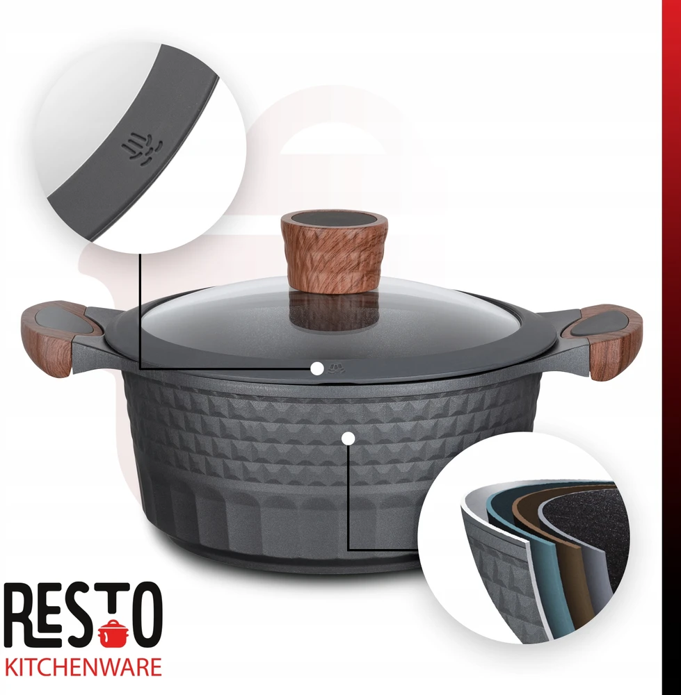 CASSEROLE D20CM 4.6L/93503 RESTO 93503 (4260403579039)