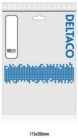Cat6 kabelis DELTACO, LSZH, 2m, pilkas / SFTP-62H