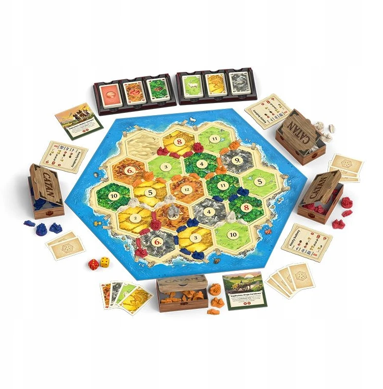 Galakta Rebel Sukilėlių šeimos ir ekonomikos žaidimas Catan Settlers of Catan GR0757