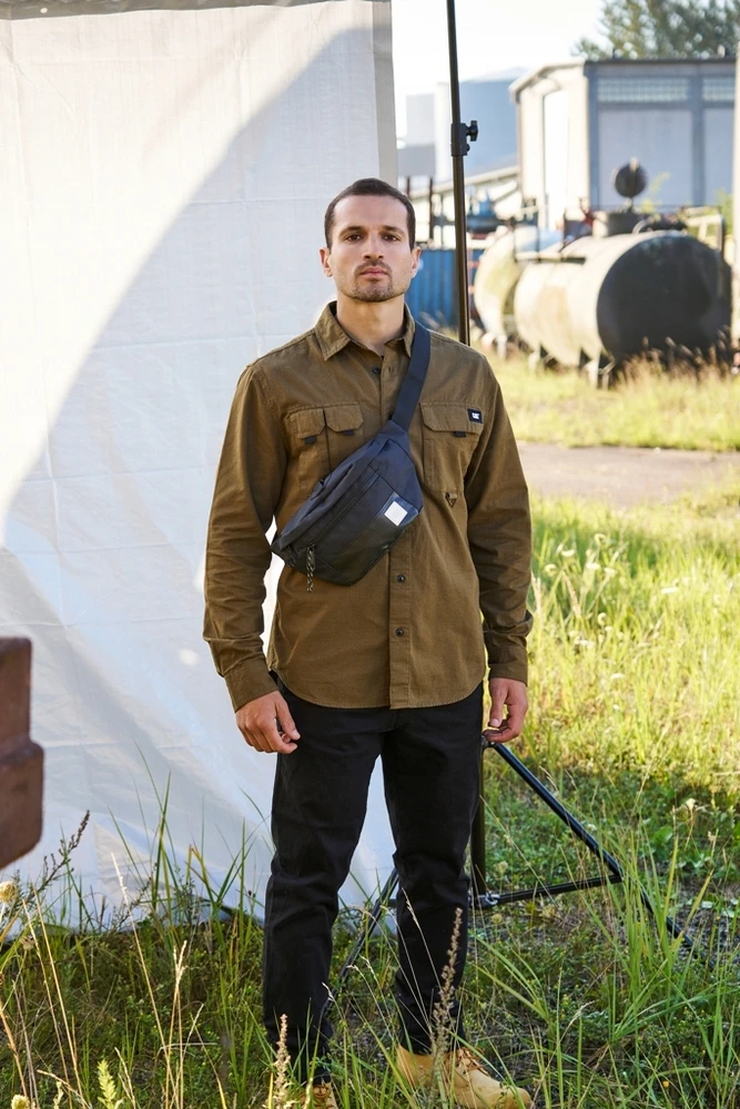 Caterpillar Ataturk Waist Bag - mėlyna juosmens rankinė