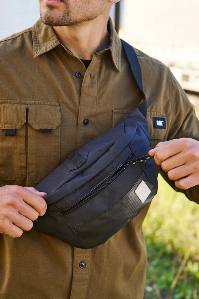 Caterpillar Ataturk Waist Bag - mėlyna juosmens rankinė
