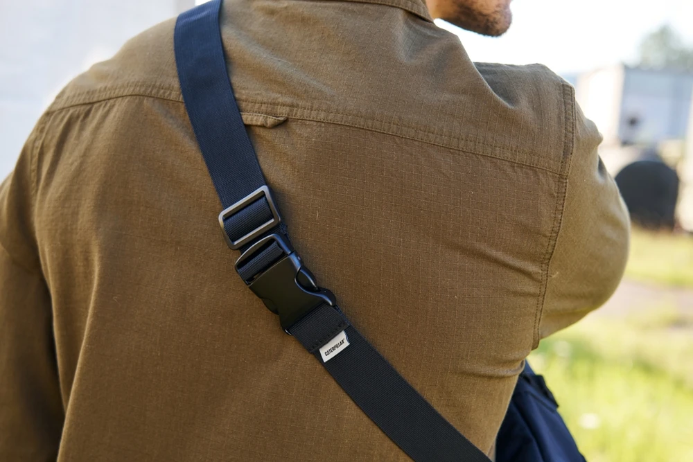 Caterpillar Ataturk Waist Bag - mėlyna juosmens rankinė