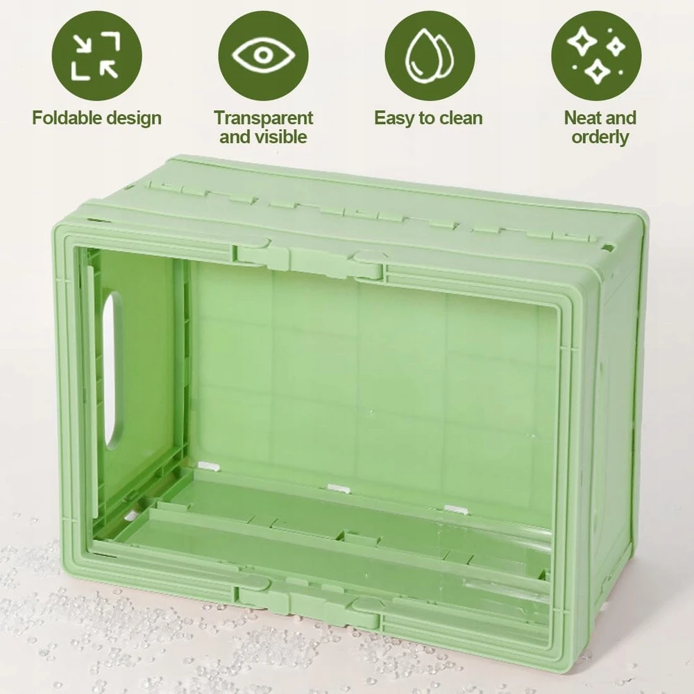 CE SKŁADANE PUDEŁKO DO PRZECHOWYWANIA 30X21 CM Z POKRYWKĄ