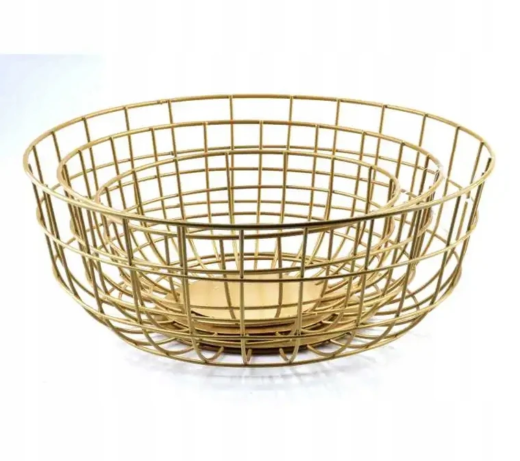 CEDRIC Gold dubuo 25xh10cm Mondex dekoratyvinis krepšelis