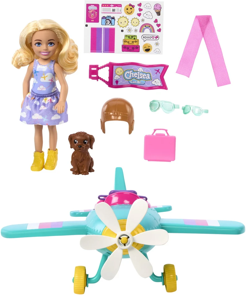 Mattel Čelsės lėktuvo rinkinys