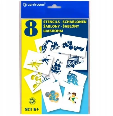 Centropen K+ šablonas