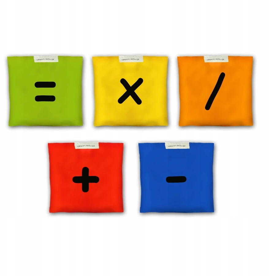 Centrum Akson Akson Matematikos Ženklų Gimnastikos Maišeliai - Mokymosi Žaidimas