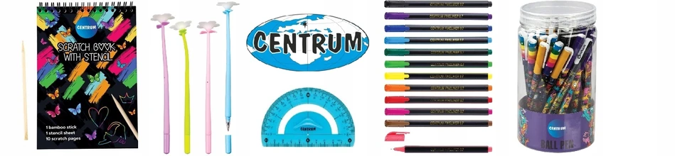 Centrum Eskizų sąsiuvinis 20.0x14.0cm su trafaretu, 10 lapų.