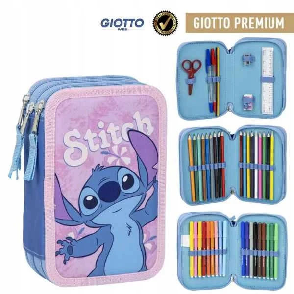 Cerda Dėklas Lilo ir Stitch, trijų skyrių, su priedais