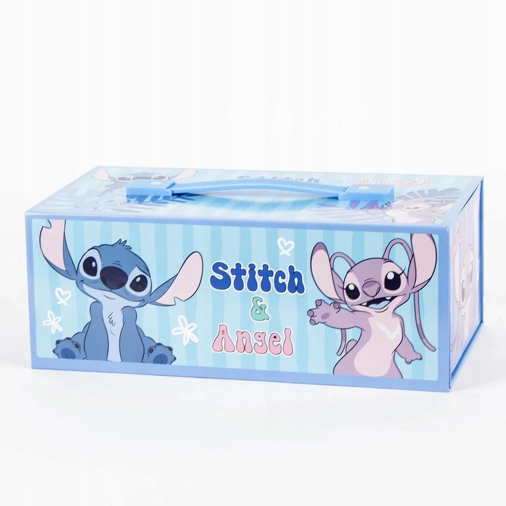 Cerda Disney Lilo and Stitch kanceliarinių priemonių rinkinys lagaminėlyje
