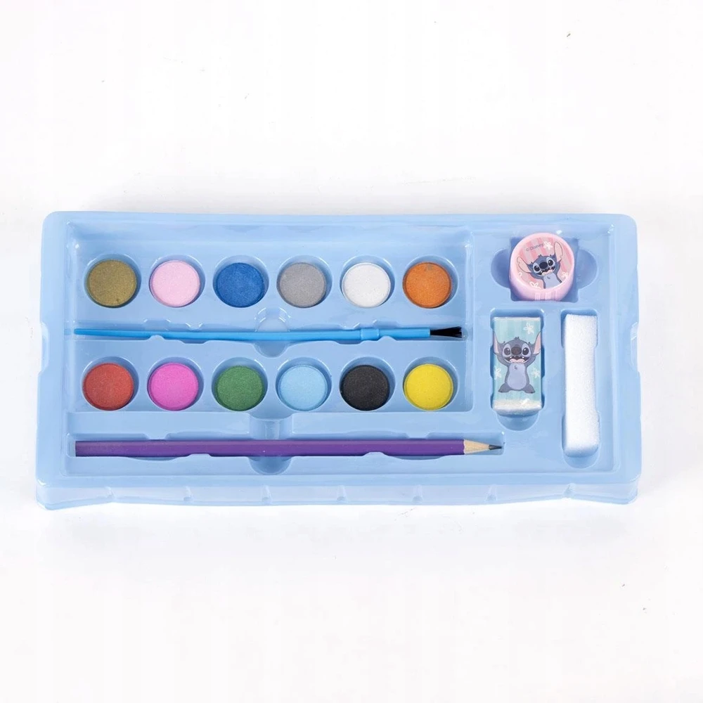 Cerda Disney Lilo and Stitch kanceliarinių priemonių rinkinys lagaminėlyje