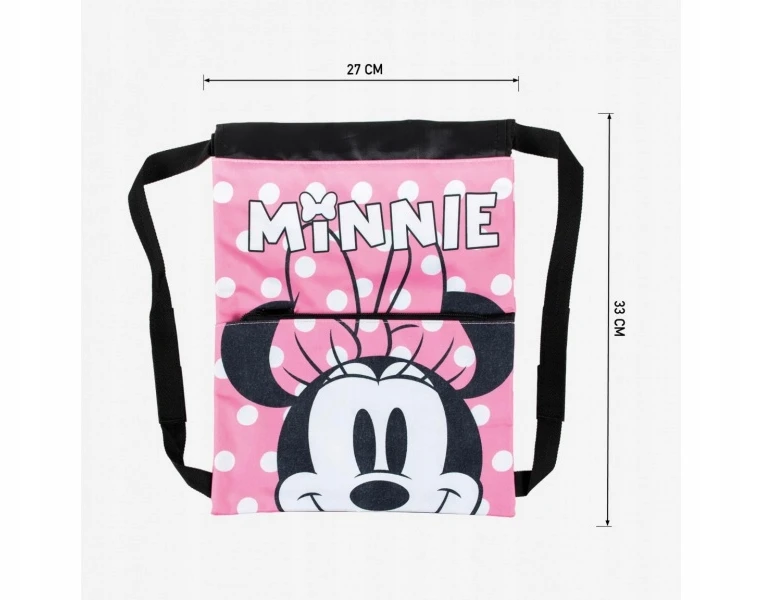 Cerda Vaikiška kuprinė Minnie Mouse, rožinė (27 x 33 x 1 cm)