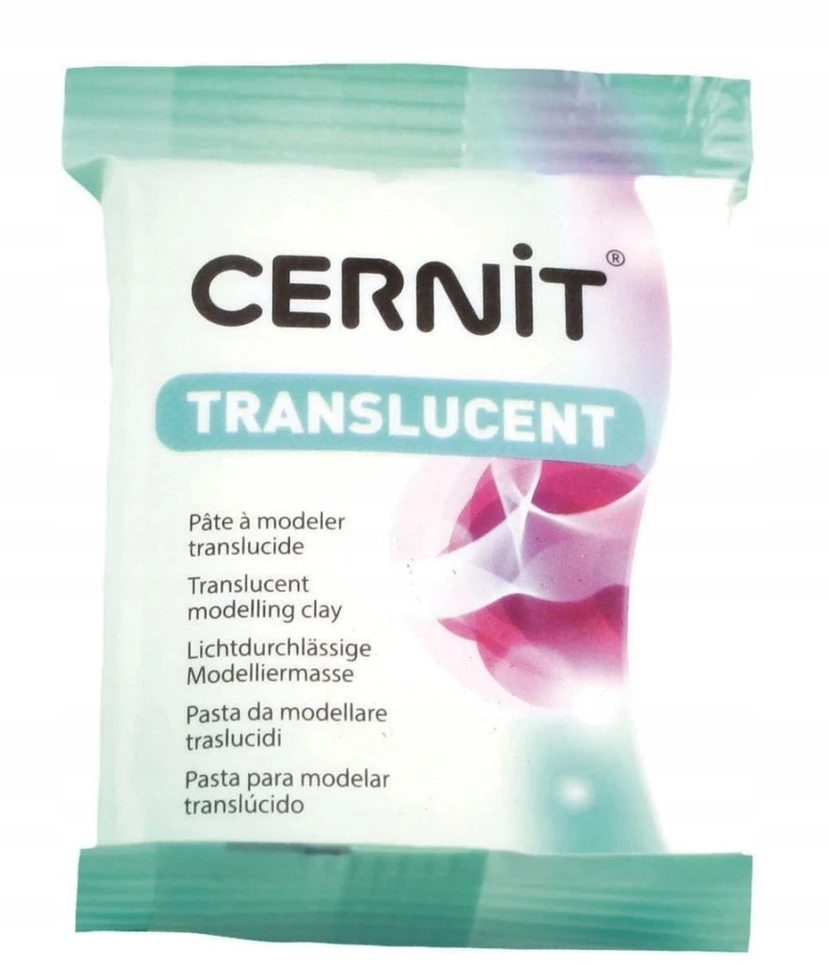 The Clay and Paint Factory Cernit permatomas baltas 62g