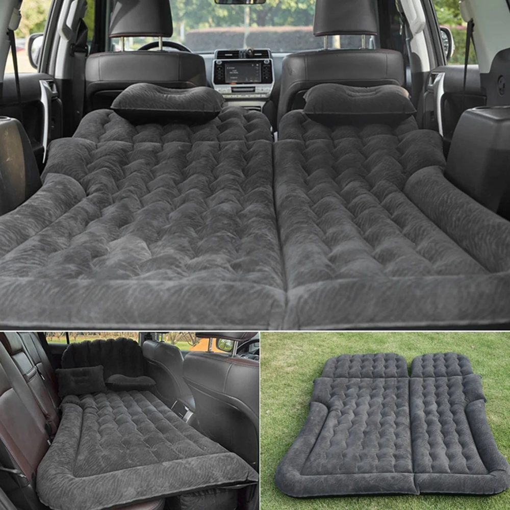 Cesarock Pripučiamas automobilio čiužinys 174x126 cm, pilkos spalvos