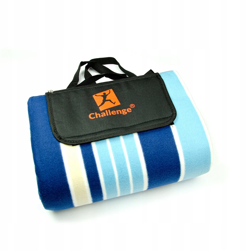 Challenge MAXI BEACH PICNIC ANTKLĖ IZOLIACINIS KILIMAS DIDELIS SU RANKENE XXL 2x2m iššūkis