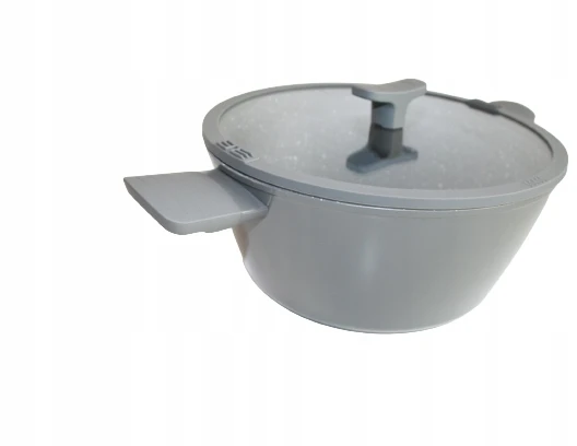 Cheffinger TRADICINIS PUODAS SU nelimpančia DANGA IR DANGIU 24cm 4 l