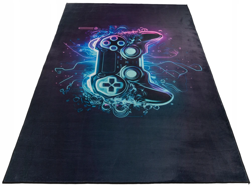 Chemex DYWAN Dziecięcy PRINTED DOVE 140x200 Drukowane Kolorowe Gaming Pad Konsolė
