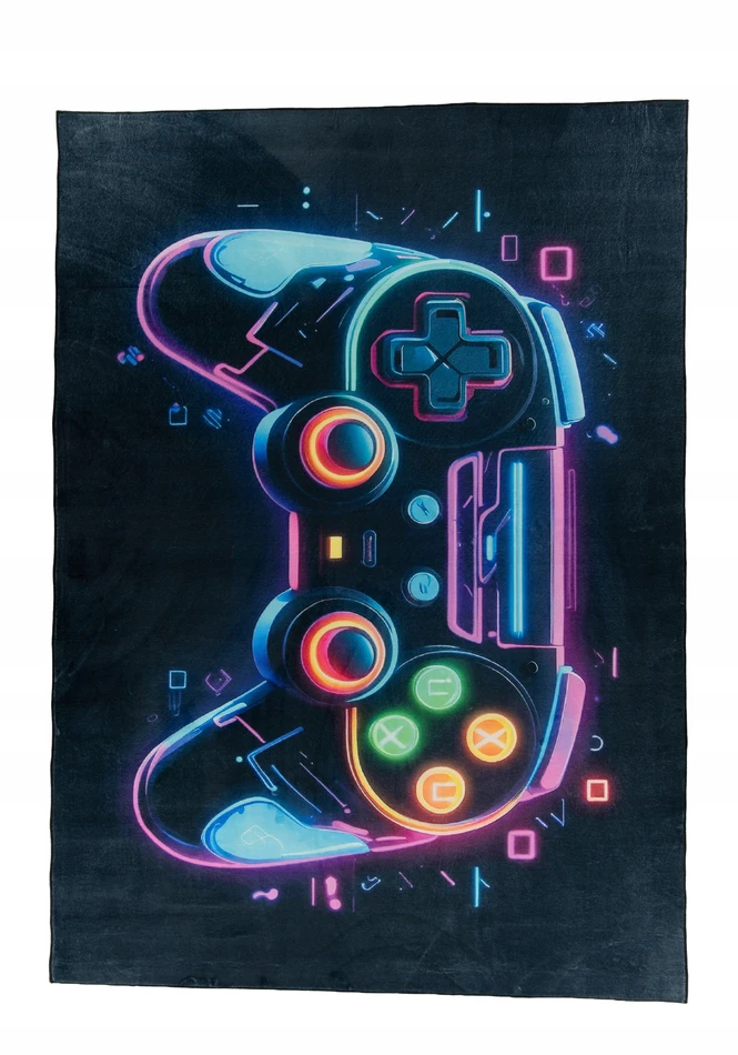 Chemex DYWAN Dziecięcy PRINTED DOVE 180x250 Drukowane Kolorowe Game Konsolė Pad