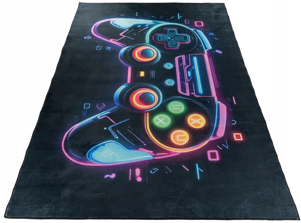 Chemex DYWAN Dziecięcy PRINTED DOVE 200x300 Drukowane Kolorowe Game Konsolė Pad