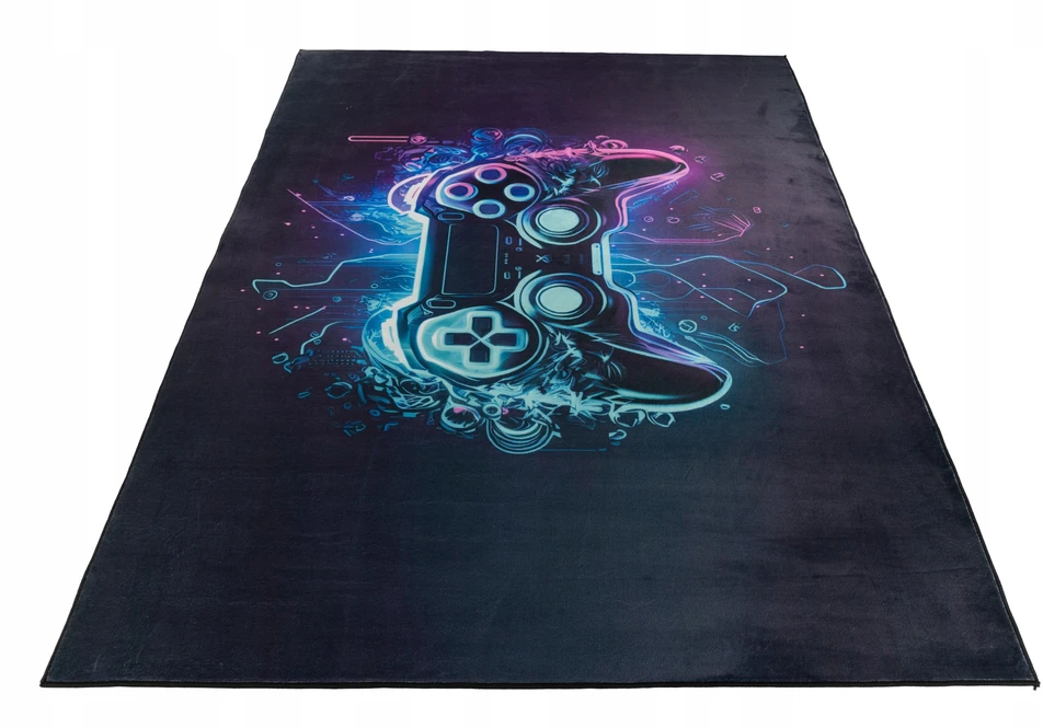 Chemex DYWAN Dziecięcy PRINTED DOVE 80x150 Drukowane Kolorowe Gaming Pad Konsolė