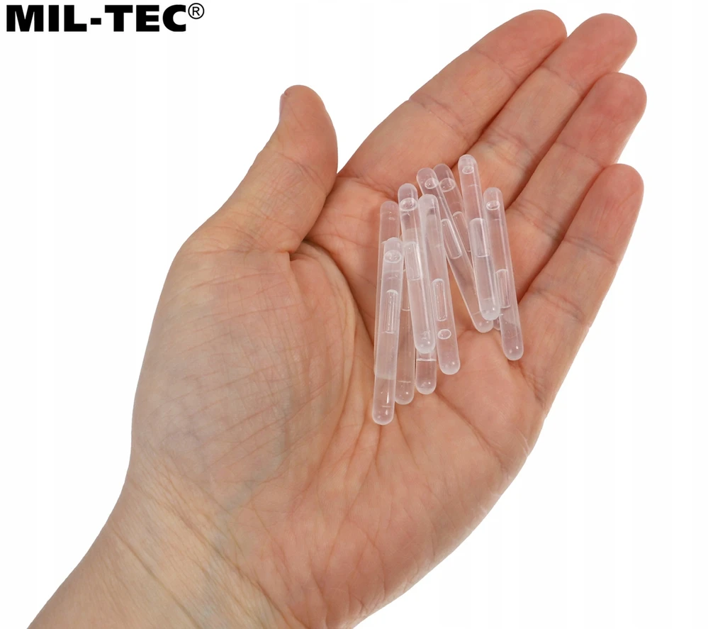 Mil-tec Lightstick Mini 4 cm Mėlyna 10 vnt