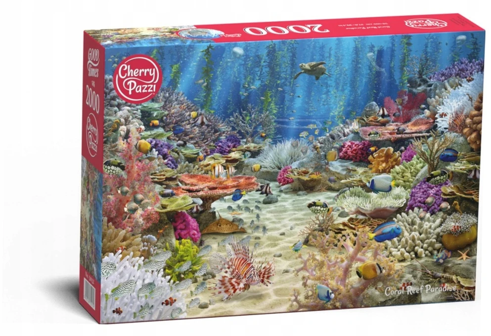 Cherry Pazzi CherryPazzi dėlionė Coral Reef Paradise 2000 det.