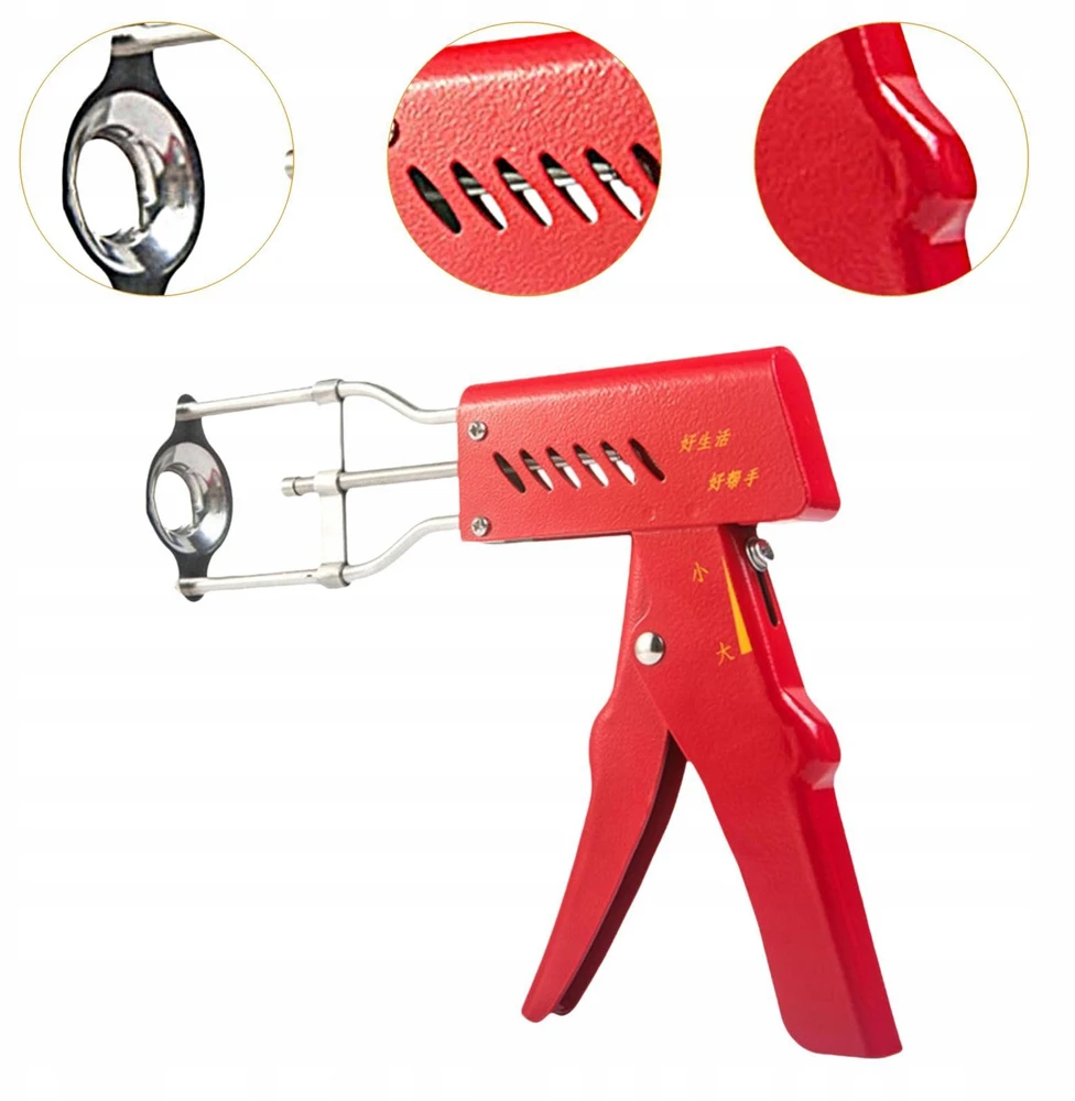 „Cherry Pitter“ rankinis kauliukų pašalinimo įrankis Raudona Date Corer Fruit Corer Remover Fruit