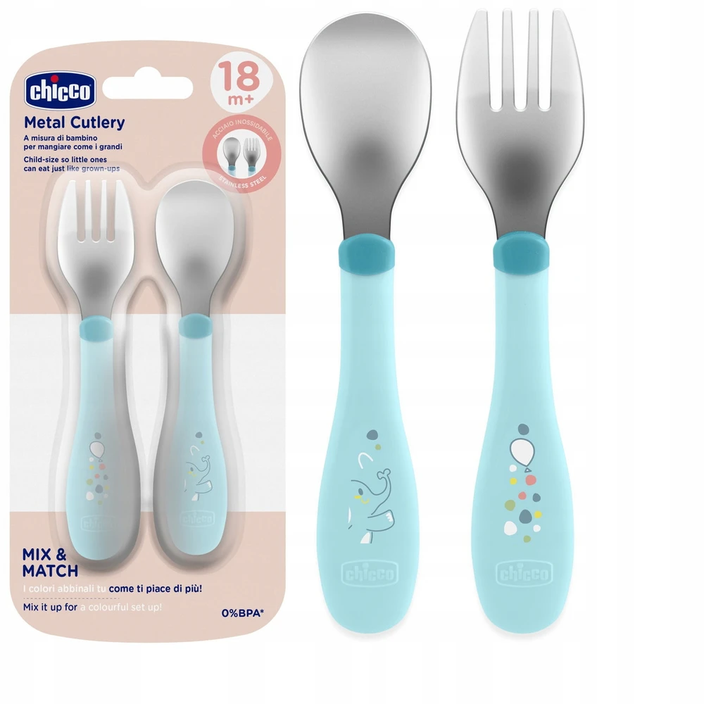 Metalinių įrankių rinkinys vaikams Chicco, mėlynas