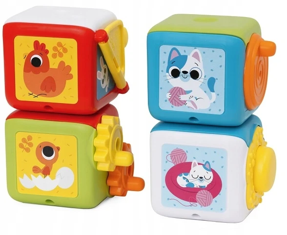 Chicco Smartplay daugiafunkciniai edukaciniai kubeliai