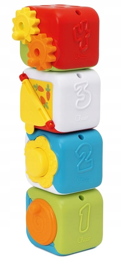 Chicco Smartplay daugiafunkciniai edukaciniai kubeliai