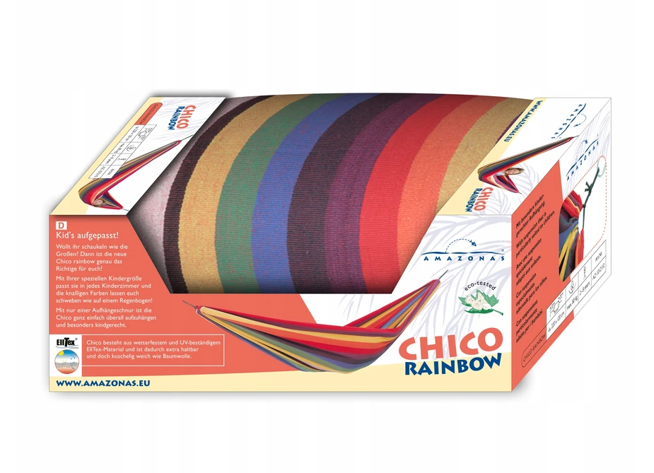 Chico Rainbow vaikų hamakas - namams ir sodui
