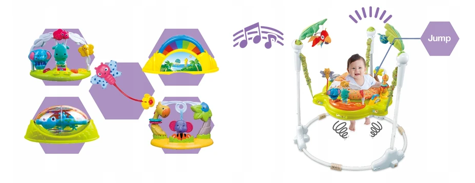 CHODZIK INTERAKTYWNY Skoczek Dla Dzieci Jumperoo MATADI