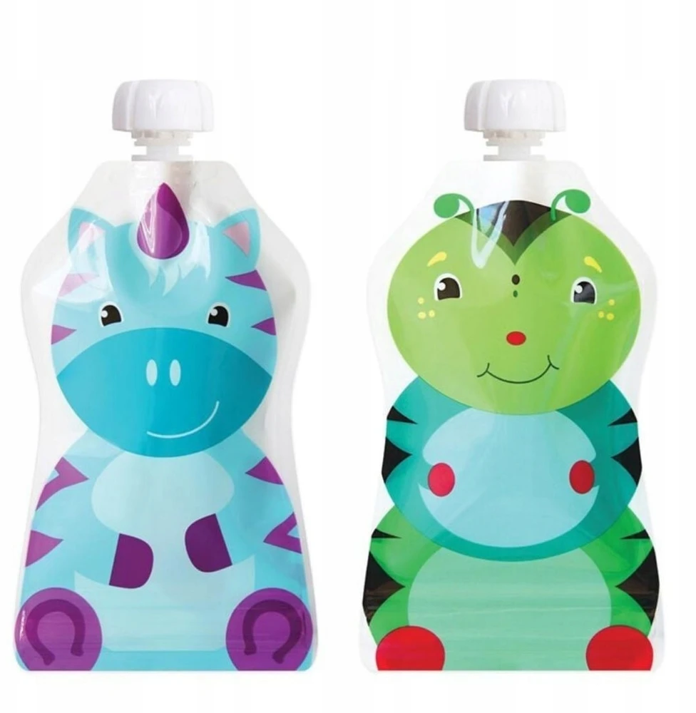 ChooMee 2 PACK Daugkartiniai paketėliai, tūbelės