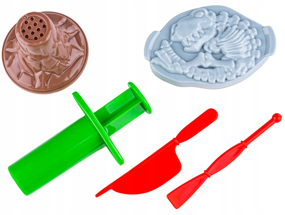 Chrld Plastilinas spaudimui. Dinozaurai. Mažasis archeologas. Formos