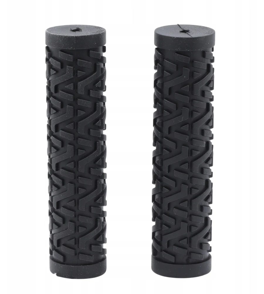 Chwyty rowerowe rączki kierownicy gripy Vini Basic 120mm Juoda