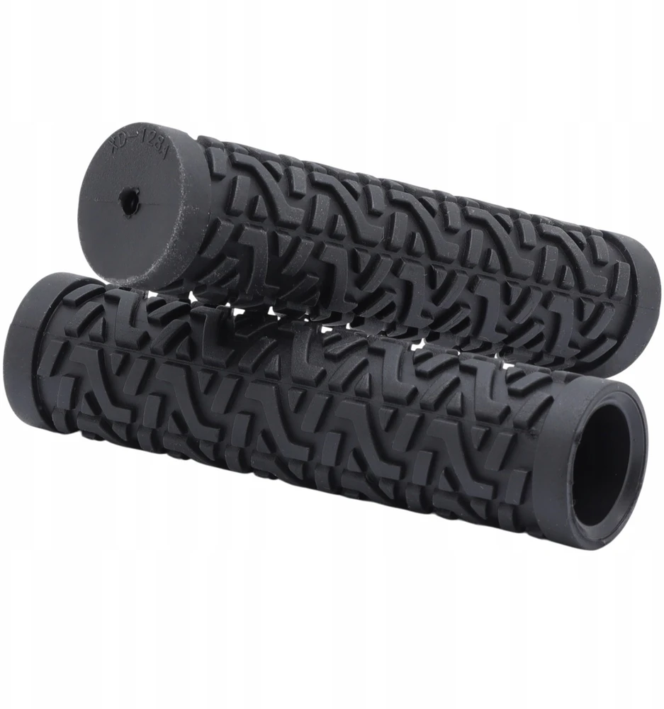 Chwyty rowerowe rączki kierownicy gripy Vini Basic 120mm Juoda