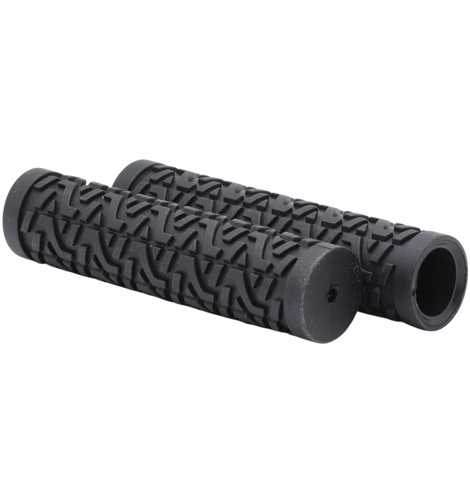 Chwyty rowerowe rączki kierownicy gripy Vini Basic 120mm Juoda