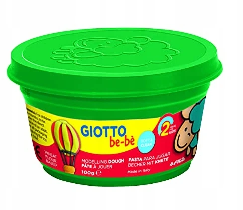 Ciastolina 4x100gr 3 vnt rinkinys Bebe Giotto