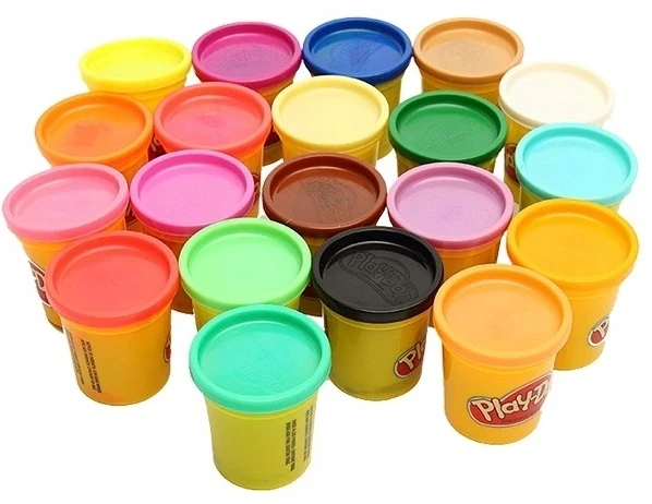 Ciastolina antystresowa masa plastyczna 20 tub supercolor Hasbro Play Doh