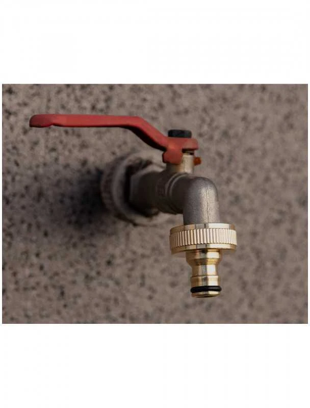 Neo Tools Čiaupo jungtis NEO 15-746 (1/2"-3/4") Žalvarinė