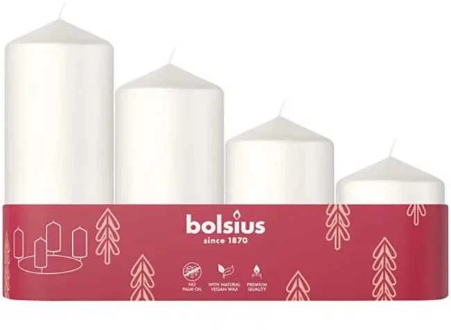 Žvakė, cilindrinė Bolsius, 300x98mm 175 h