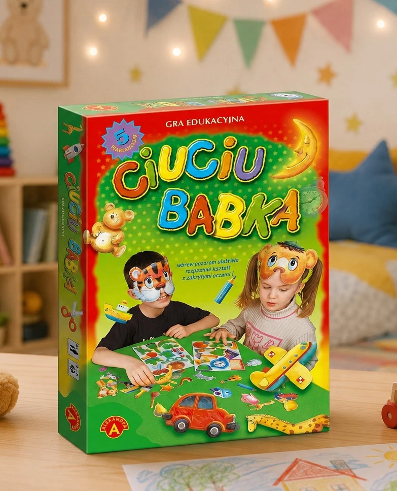 CIOCČIŲ BABKA Sensorinio integravimo žaidimas vaikams