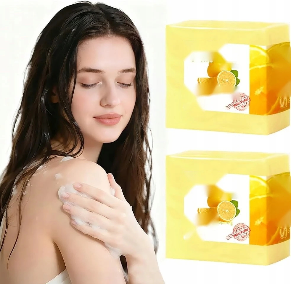 CITRINŲ MUILAS 100 G GILIAI VALOMAS GAIVINANTIS VITAMINAS C