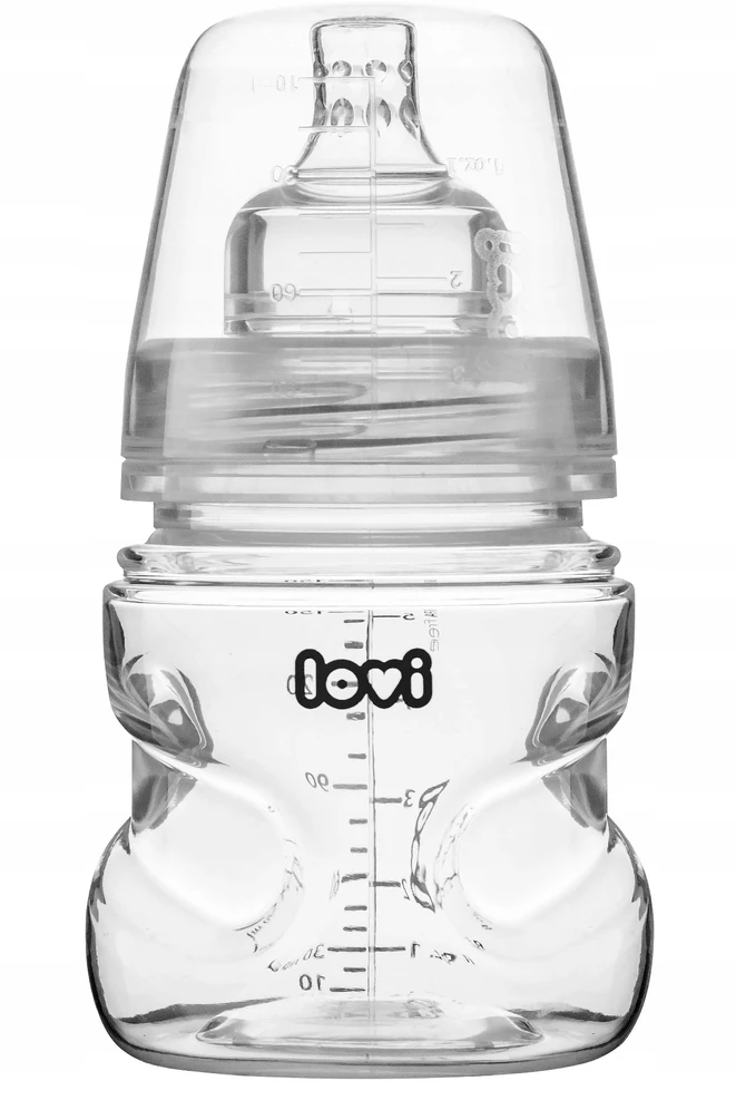 Čiulpimo reflekso netrikdantis rinkinys Lovi buteliukas 150 ml + čiulptukas