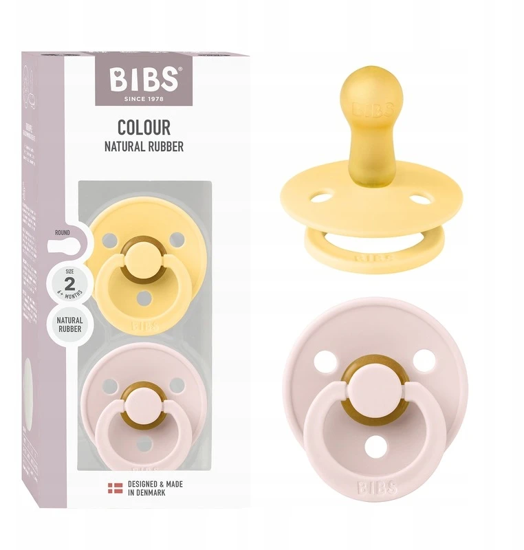 BIBS čiulptukų rinkinys 2 dydis (6 - 18 mėn.) Mushroom/Breeze