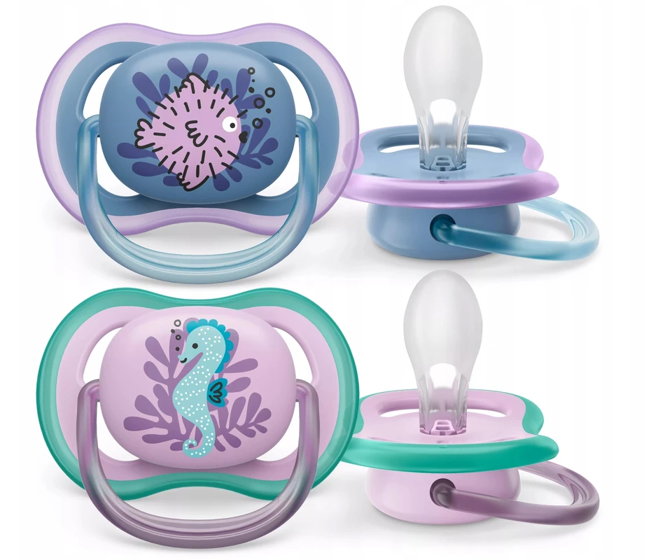 Philips AVENT SCF085/61 Žindukas Ultra Air 6-18m jūrų arkliukas/žuvis
